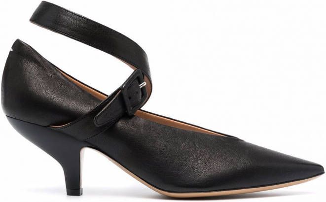 Maison Margiela Pumps met puntige neus Zwart