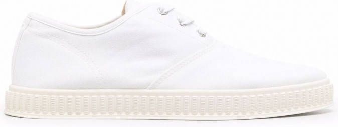 Maison Margiela Canvas low-top sneakers Wit