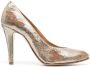 Maison Margiela 100mm lurex Mary-Jane pumps Goud - Thumbnail 1