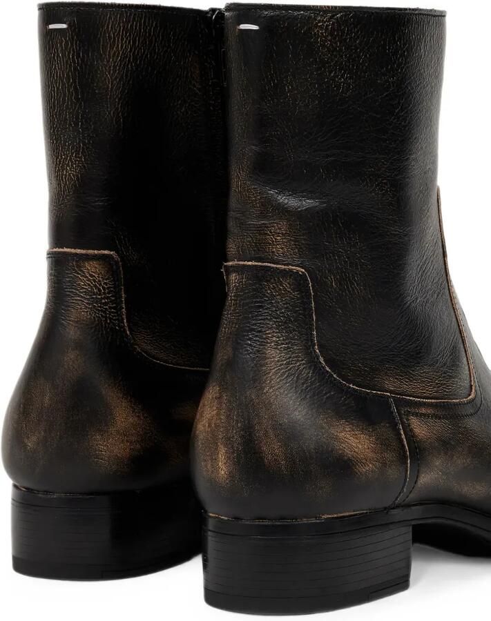 Maison Margiela Float enkellaarzen Bruin - Foto 4
