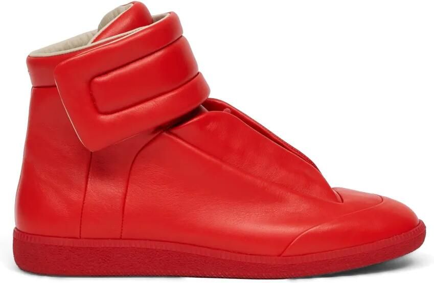Maison Margiela Future leren sneakers Rood