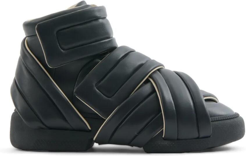 Maison Margiela Future Show leren sneakers Zwart