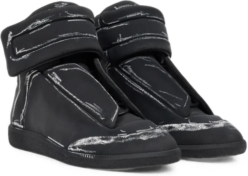 Maison Margiela Future trompe l'oeil sneakers Zwart - Foto 4