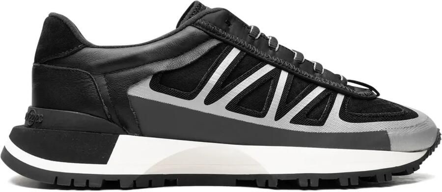 Maison Margiela Gedeconstrueerde "Black" sneakers Zwart