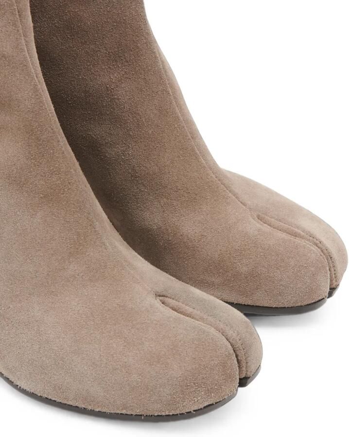 Maison Margiela H60 Tabi enkellaarzen Beige - Foto 2