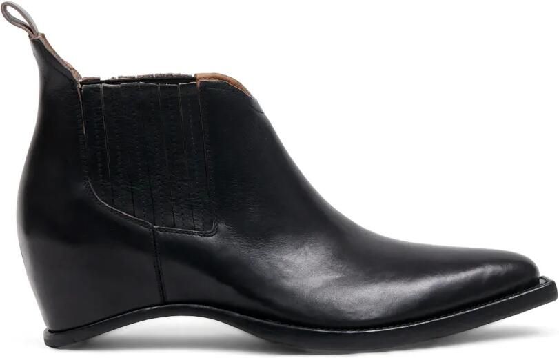 Maison Margiela Heel-less Chelsea laarzen met Western-stijl Zwart