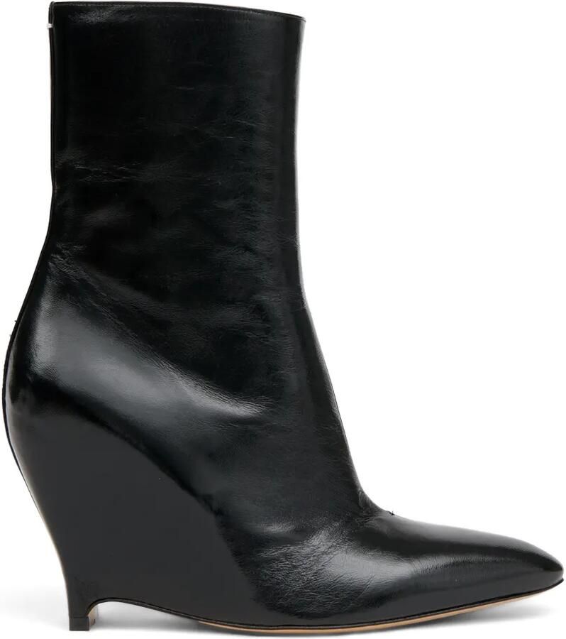 Maison Margiela Heel-less enkellaarzen Zwart