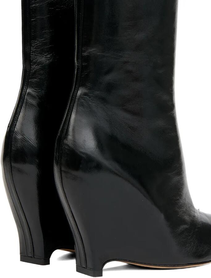 Maison Margiela Heel-less enkellaarzen Zwart - Foto 3