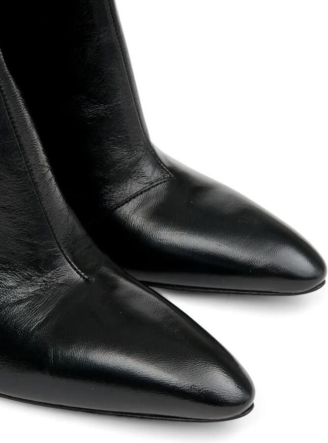 Maison Margiela Heel-less enkellaarzen Zwart - Foto 4