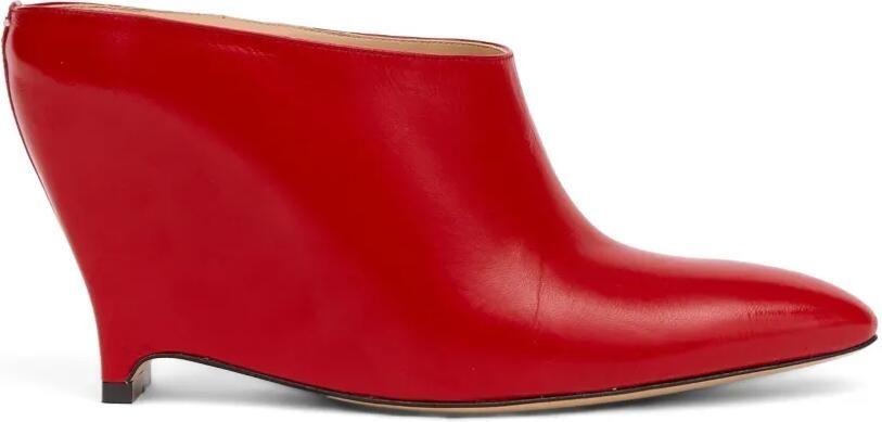 Maison Margiela Heel-less muiltjes Rood