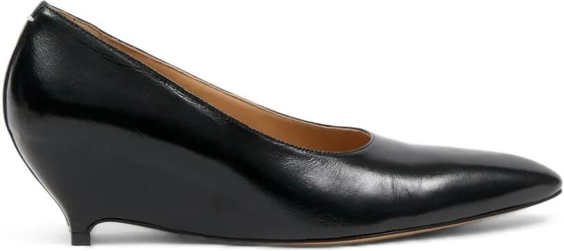 Maison Margiela Heel-less pumps met kitten-hak Zwart