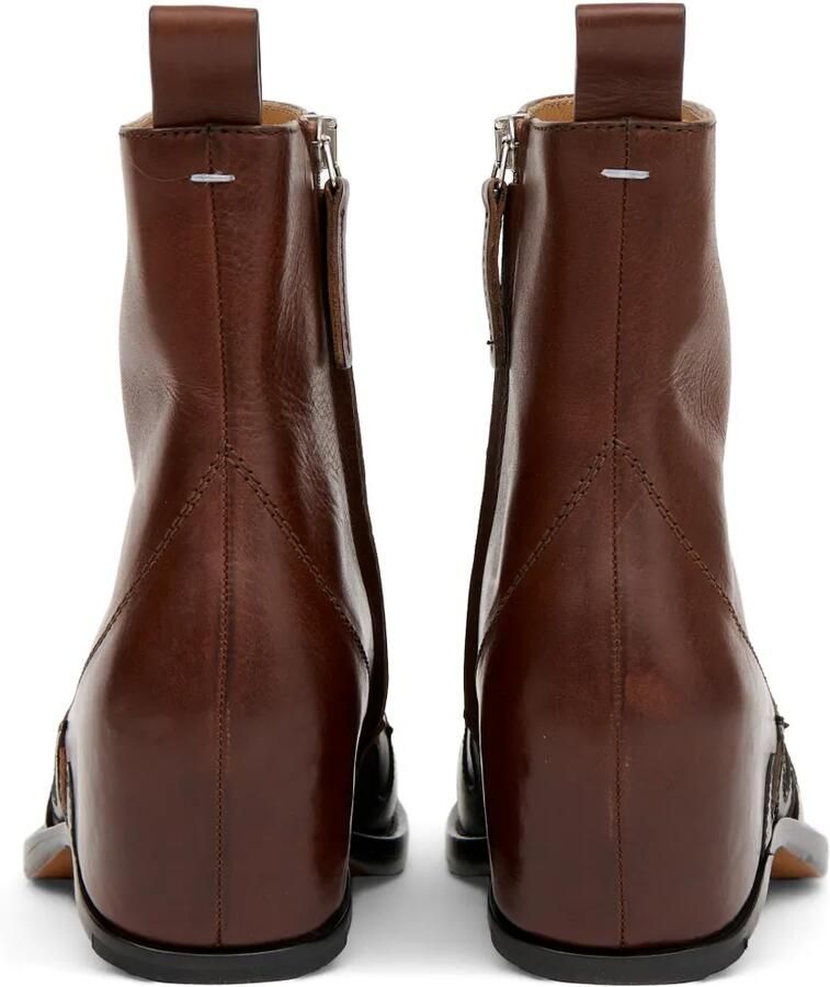 Maison Margiela Heel-Less Western Flame laarzen Bruin - Foto 2