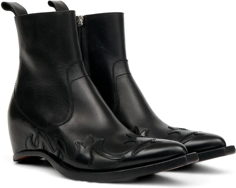 Maison Margiela Heel-Less Western Flame laarzen Zwart - Foto 5