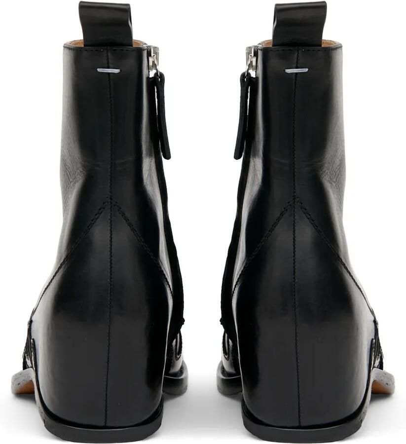 Maison Margiela Heel-Less Western Flame laarzen Zwart - Foto 2