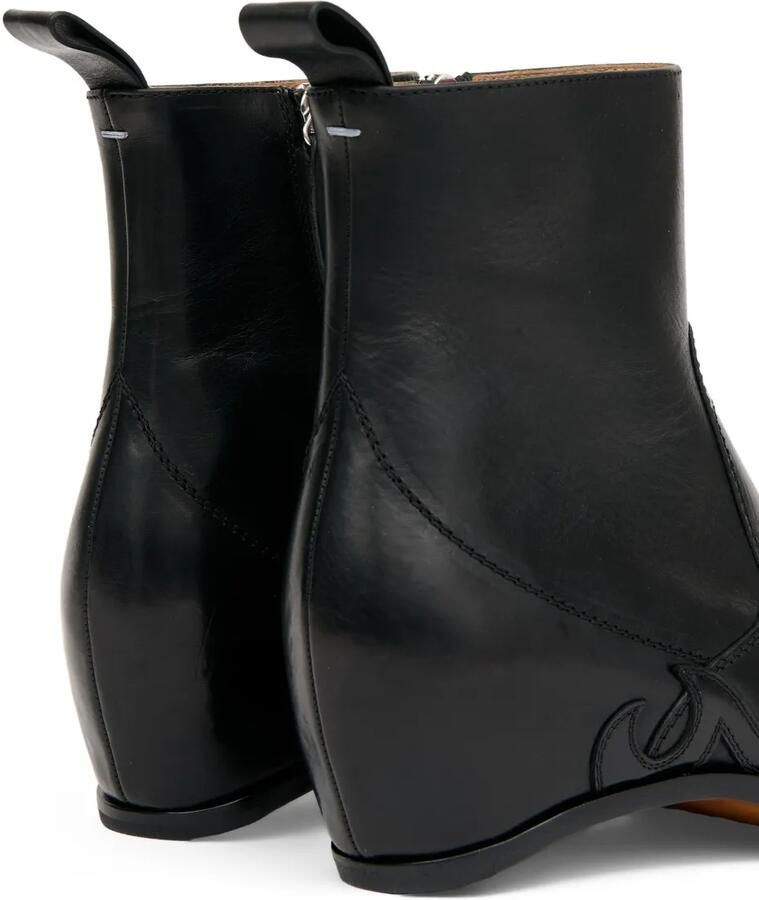 Maison Margiela Heel-Less Western Flame laarzen Zwart - Foto 3