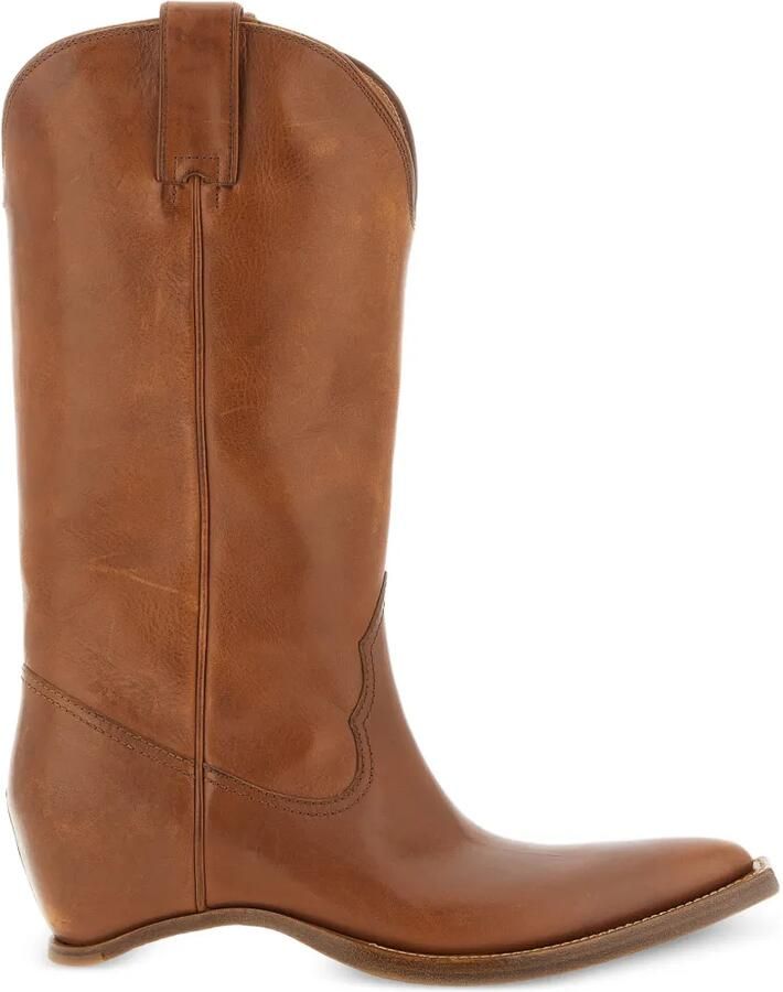 Maison Margiela Heel-less Western laarzen Bruin