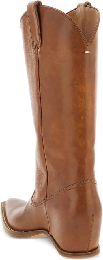 Maison Margiela Heel-less Western laarzen Bruin - Foto 3