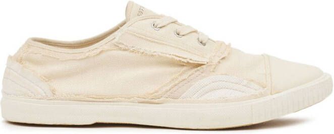 Maison Margiela Inside Out canvas sneakers Beige