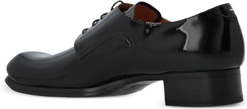 Maison Margiela Lakleren veterschoenen Zwart - Foto 4