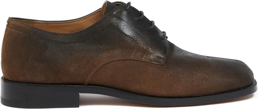 Maison Margiela Leren derby schoenen Bruin