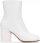 Maison Margiela Tabi 80mm leren enkellaarzen Wit - Thumbnail 1