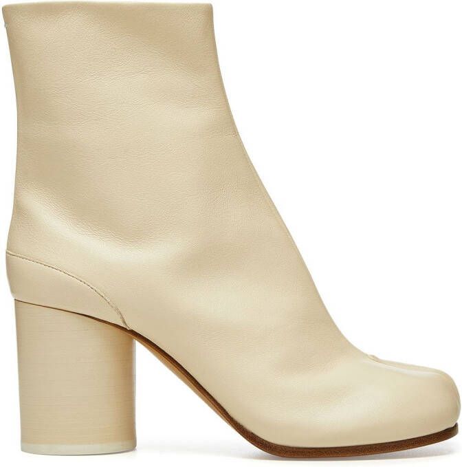 Maison Margiela Leren laarzen Beige