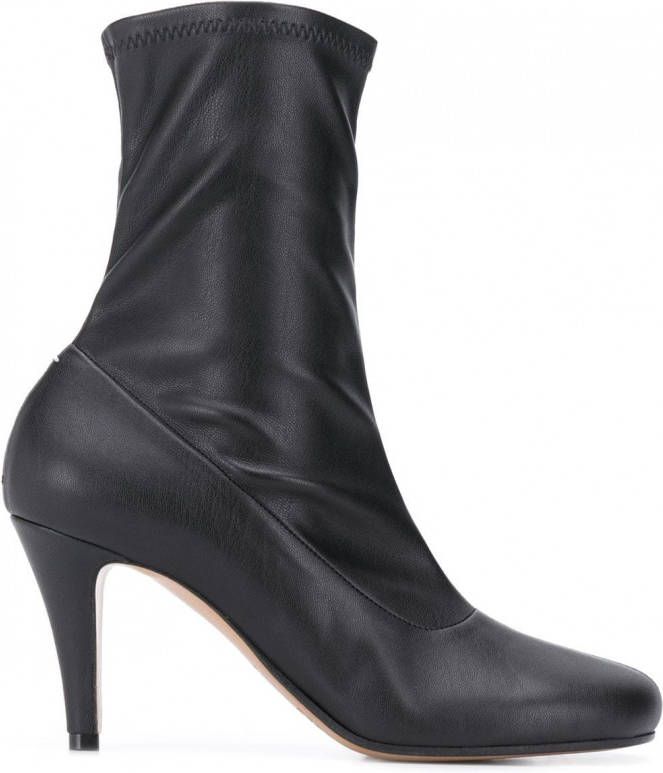 Maison Margiela Leren soklaarzen Zwart