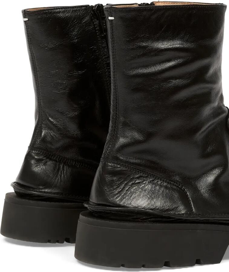 Maison Margiela Level enkellaarzen Zwart - Foto 2