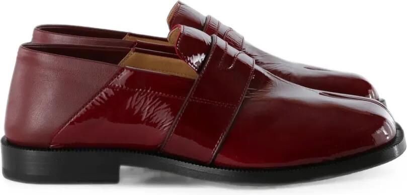 Maison Margiela Level Loafers met uitgesneden details Rood