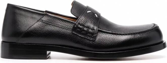 Maison Margiela Loafers met stiksel Zwart