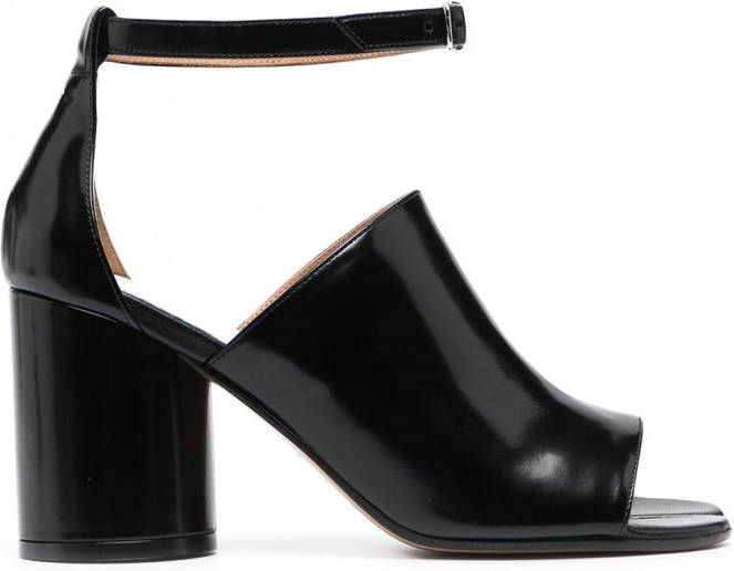 Maison Margiela Tabi sandalen met open neus Zwart