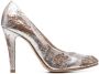 Maison Margiela 100mm lurex Mary-Jane pumps Zilver - Thumbnail 1