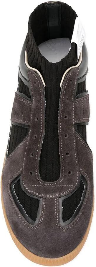 Maison Margiela Replica high top sok sneakers Zwart - Foto 3