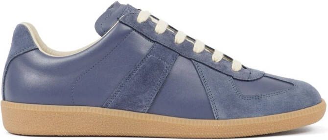 Maison Margiela Replica leren sneakers Blauw