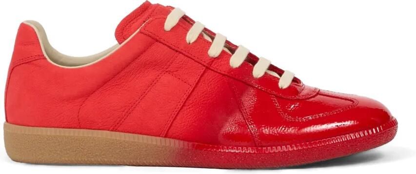 Maison Margiela Replica leren sneakers Rood