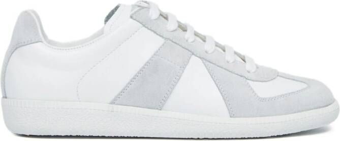 Maison Margiela Replica low-top leren sneakers Wit