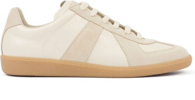 Maison Margiela Replica low-top leren sneakers Wit