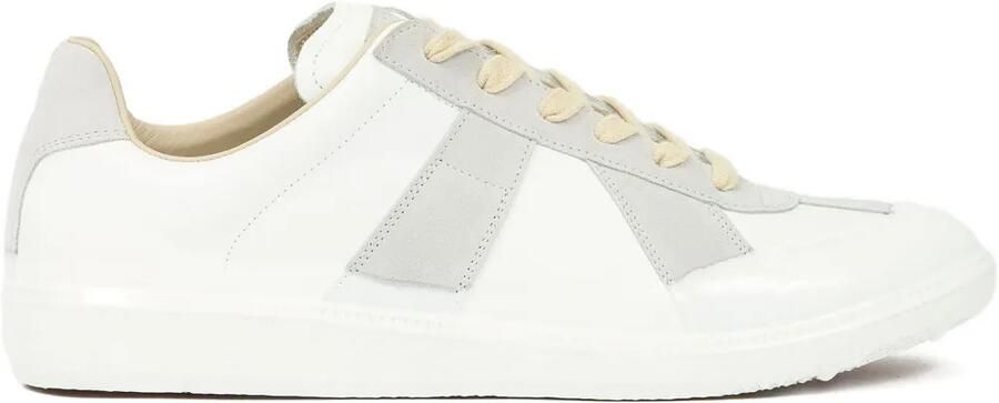 Maison Margiela Replica low-top sneakers met vlakken Wit