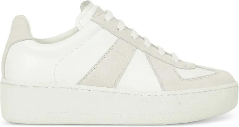 Maison Margiela Replica sneakers met plateauzool Wit