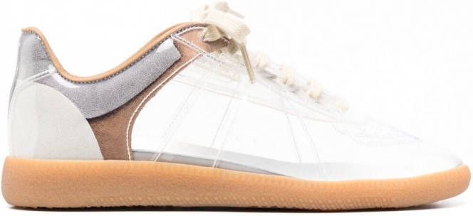 Maison Margiela Replica doorzichtige sneakers Beige