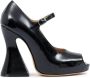 Maison Margiela Sketch 120mm Mary Jane pumps Zwart - Thumbnail 1