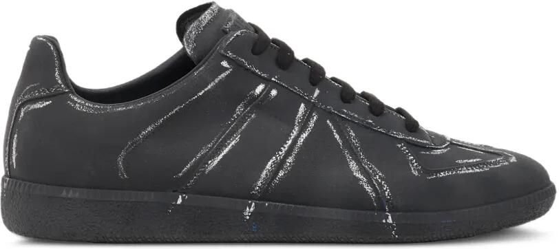 Maison Margiela Sneakers met krijt-effect Zwart