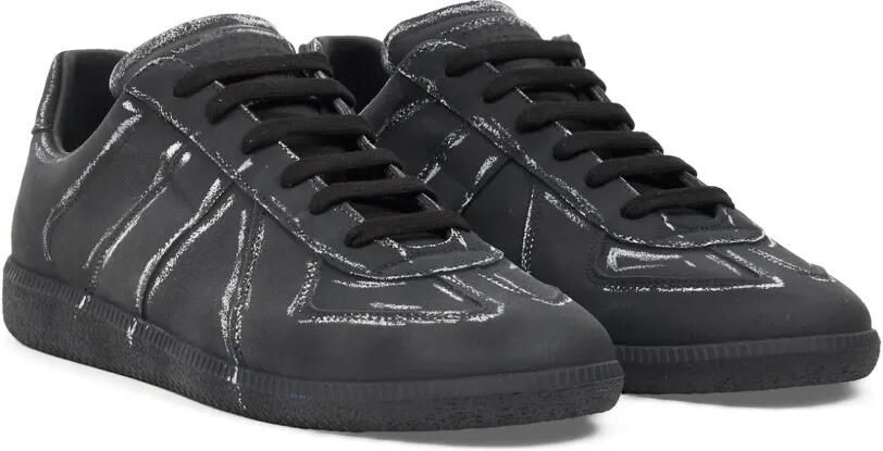 Maison Margiela Sneakers met krijt-effect Zwart - Foto 5