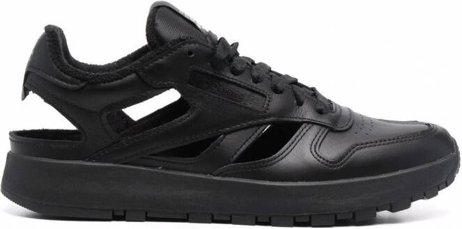 Maison Margiela Sneakers met tabi neus Zwart