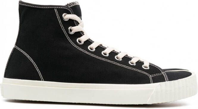 Maison Margiela Tabi high-top sneakers Zwart