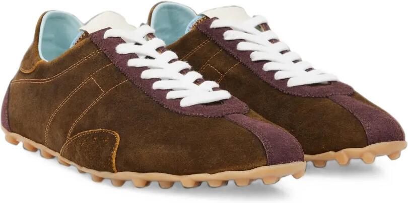 Maison Margiela Sprinters leren sneakers met vlakken Bruin - Foto 4