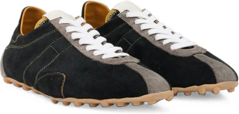 Maison Margiela Sprinters leren sneakers met vlakken Zwart - Foto 4