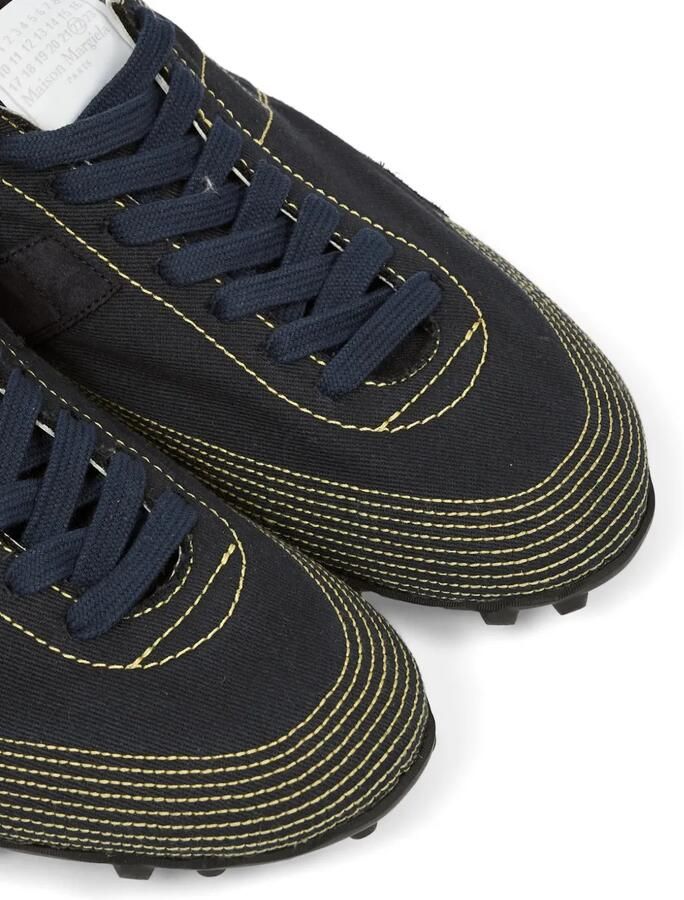 Maison Margiela Sprinters sneakers met contrasterend stiksel Blauw - Foto 2