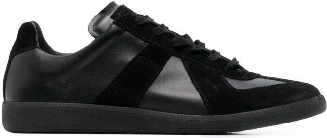 Maison Margiela Replica low-top leren sneakers Zwart