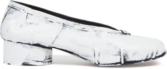 Maison Margiela Tabi New 30mm ballerina's Wit